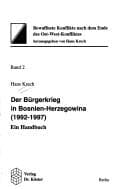 Tapa de Der Bürgerkrieg in Bosnien-Herzegowina (1922-1997)