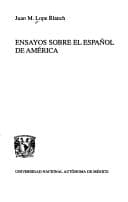 Tapa de Ensayos sobre el español de América