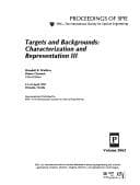 Tapa de Targets and backgrounds