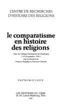 Tapa de Le comparatisme en histoire des religions