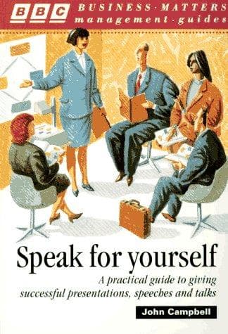 Tapa de Speak for yourself