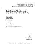 Tapa de Lens design, illumination and optomechanical modeling