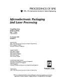 Tapa de Microelectronic packaging and laser processing