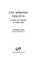 Tapa de Une mémoire inquiète