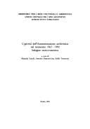 Tapa de L'Attività dell'amministrazione archivistica nel trentennio, 1963-1992