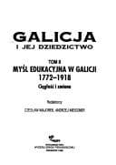 Tapa de Myśl edukacyjna w Galicjii 1772-1918