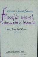 Tapa de Filosofía moral, educación e historia