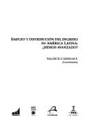 Tapa de Empleo y distribución del ingreso en América Latina