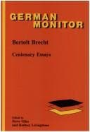 Tapa de Bertolt Brecht