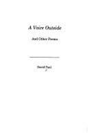 Tapa de A voice outside