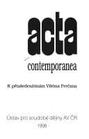 Tapa de Acta contemporanea