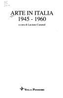 Tapa de Arte in Italia, 1945-1960