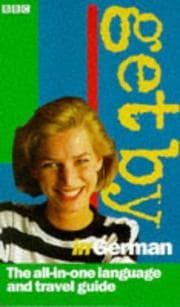 Tapa de Get by in German