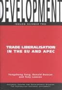 Tapa de Trade liberalisation in the EU and APEC