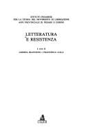 Tapa de Letteratura e resistenza