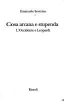 Tapa de Cosa arcana e stupenda