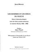 Tapa de Les hommes et les dieux du fleuve