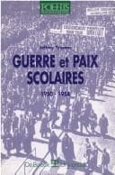 Tapa de Guerre et paix scolaires, 1950-1958