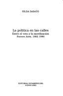 Tapa de La política en las calles