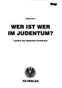 Tapa de Wer ist wer im Judentum?