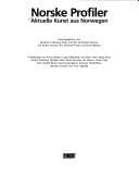 Tapa de Norske Profiler