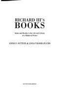 Tapa de Richard III's books