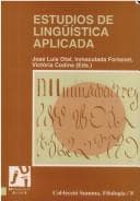 Tapa de Estudios de lingüística aplicada