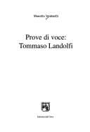 Tapa de Prove di voce