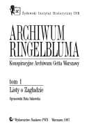 Tapa de Archiwum Ringelbluma