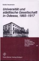 Tapa de Universität und städtische Gesellschaft in Odessa, 1865-1917