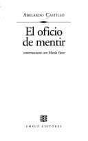 Tapa de El oficio de mentir