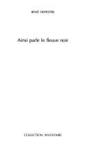 Tapa de Ainsi parle le fleuve noir