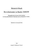 Tapa de Revolutionäre in Baden 1848/49