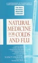 Tapa de Natural medicine for colds and flu