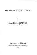 Tapa de Giornale di Venezia