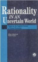 Tapa de Rationality in an uncertain world