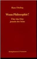 Tapa de Wozu Philosophie?