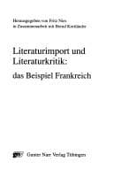Tapa de Literaturimport und Literaturkritik