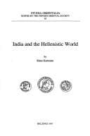Tapa de India and the Hellenistic world