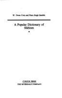 Tapa de A popular dictionary of Sikhism