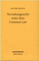 Tapa de Verwaltungsrecht unter dem Common Law