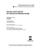 Tapa de Sensors and controls for advanced manufacturing