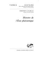 Tapa de Histoire de l'Etat pharaonique