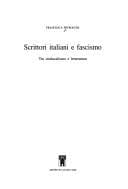 Tapa de Scrittori italiani e fascismo