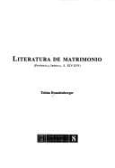 Tapa de Literatura de matrimonio
