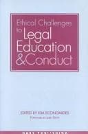 Tapa de Ethical challenges to legal education and conduct