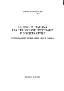 Tapa de La lingua italiana fra tradizione letteraria e società civile