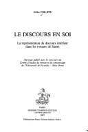Tapa de Le discours en soi