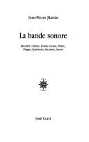 Tapa de La bande sonore