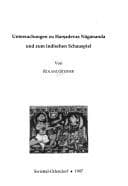 Tapa de Untersuchungen zu Harṣadevas Nāgānanda und zum indischen Schauspiel